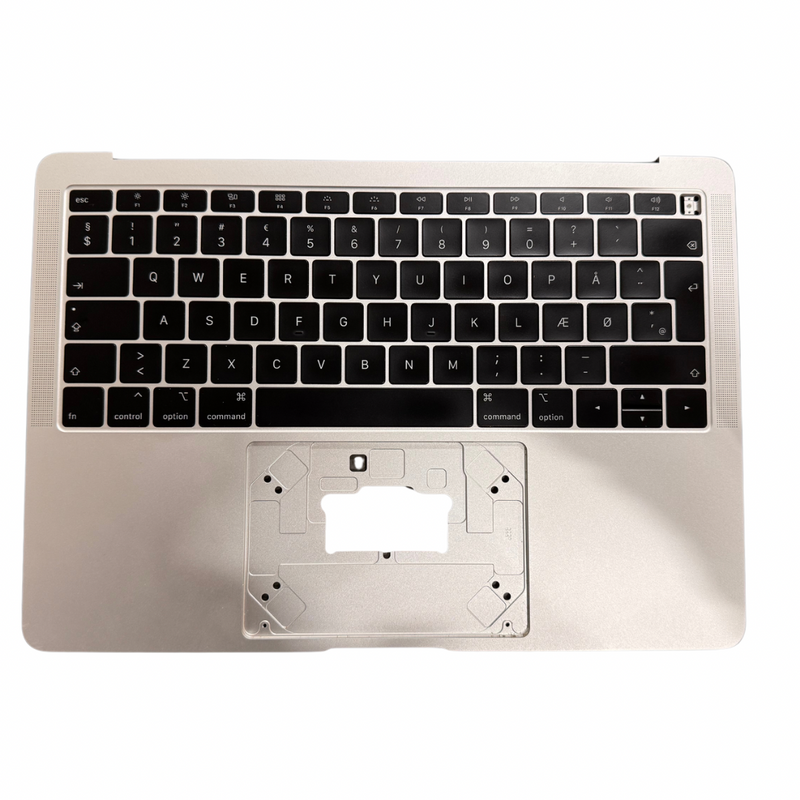 MacBook Air 13” Intel 2018-2019 Keyboard / Tastatur Topcase komplet Silver Original A1932